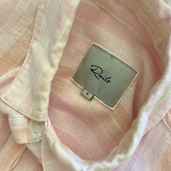 RAILS linen blouse - Picture 5 of 5